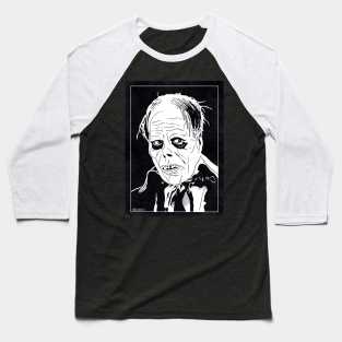 THE PHANTOM OF THE OPERA (Black and White) Baseball T-Shirt